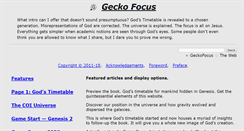 Desktop Screenshot of geckofocus.com
